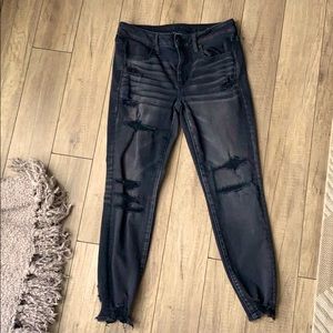 American Eagle Distressed Jegging
